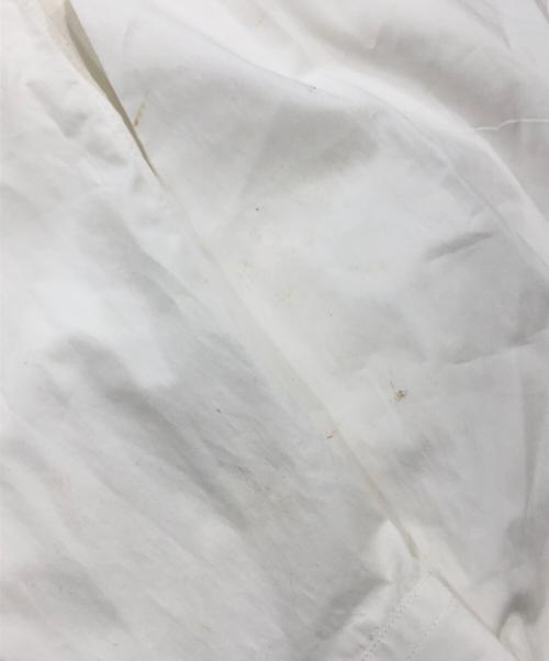 DRIES VAN NOTEN（ドリスヴァンノッテン）DRIES VAN NOTEN (ドリスヴァンノッテン) フロント刺繍ブロードシャツ ホワイト サイズ:44の古着・服飾アイテム