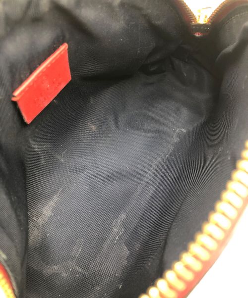 GUCCI（グッチ）GUCCI (グッチ) GGブルームス ポーチ ブルーの古着・服飾アイテム