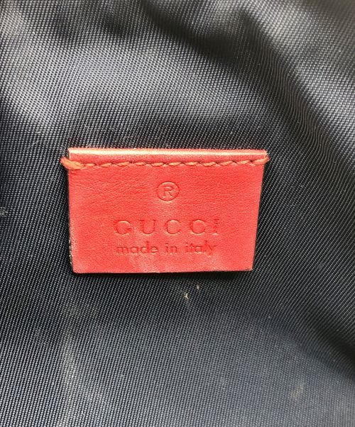 GUCCI（グッチ）GUCCI (グッチ) GGブルームス ポーチ ブルーの古着・服飾アイテム