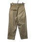 URBAN RESEARCH (アーバンリサーチ) フレンチアーミーチノトラウザー by SHIOTA ベージュ サイズ:ＸＳ：3500円