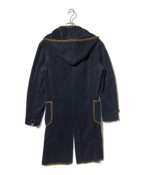 Yohji Yamamoto pour homme（ヨウジヤマモト プールオム）Yohji Yamamoto pour homme (ヨウジヤマモト プールオム) 12AWスティッチパイピングブランケット ネイビー サイズ:3の古着・服飾アイテム