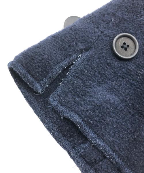 Yohji Yamamoto pour homme（ヨウジヤマモト プールオム）Yohji Yamamoto pour homme (ヨウジヤマモト プールオム) 12AWスティッチパイピングブランケット ネイビー サイズ:3の古着・服飾アイテム
