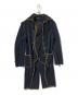 Yohji Yamamoto pour homme（ヨウジヤマモト プールオム）の古着「12AWスティッチパイピングブランケット」｜ネイビー
