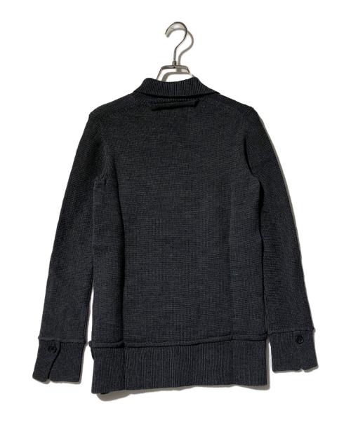 yohji yamamoto+noir（ヨウジヤマモトプリュスノアール）yohji yamamoto+noir (ヨウジヤマモトプリュスノアール) タートルネックニット グレー サイズ:2の古着・服飾アイテム