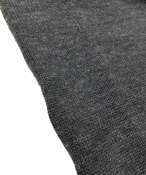 yohji yamamoto+noir（ヨウジヤマモトプリュスノアール）yohji yamamoto+noir (ヨウジヤマモトプリュスノアール) タートルネックニット グレー サイズ:2の古着・服飾アイテム