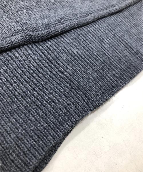 yohji yamamoto+noir（ヨウジヤマモトプリュスノアール）yohji yamamoto+noir (ヨウジヤマモトプリュスノアール) タートルネックニット グレー サイズ:2の古着・服飾アイテム