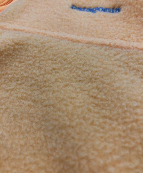 Patagonia（パタゴニア）Patagonia (パタゴニア) フリースベスト イエロー サイズ:Mの古着・服飾アイテム