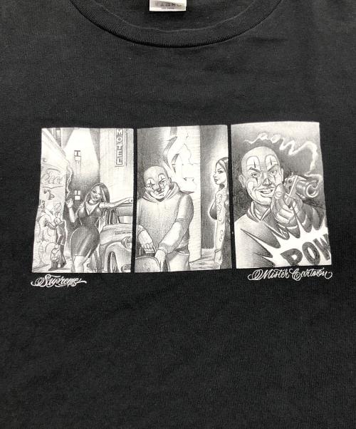 SUPREME（シュプリーム）SUPREME (シュプリーム) ミスター カートゥーン パウ/Mister Cartoon Pow Tee ブラック サイズ:ＸＬの古着・服飾アイテム
