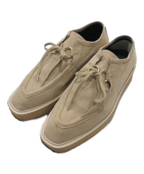 STELLA McCARTNEY（ステラマッカートニー）STELLA McCARTNEY (ステラマッカートニー) レザーシューズ ベージュ サイズ:39の古着・服飾アイテム