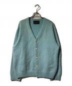 ROUTINEルーティン）の古着「シャギーウールカーディガン」｜ブルー