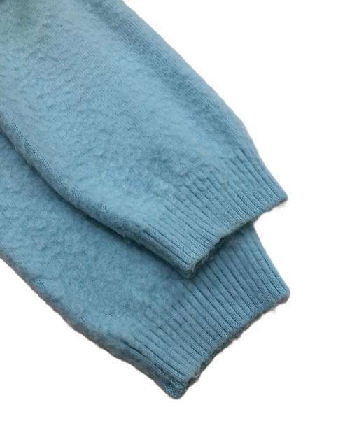 ROUTINE（ルーティン）ROUTINE (ルーティン) シャギーウールカーディガン ブルー サイズ:Fの古着・服飾アイテム