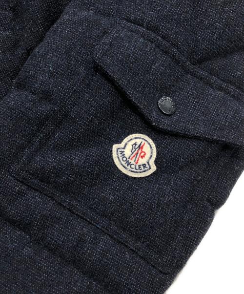 MONCLER（モンクレール）MONCLER (モンクレール) MAYA GIUBBOTTO ネイビーの古着・服飾アイテム