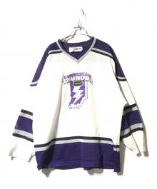 KOBE（コービー）の古着「ゲームシャツ/ホッケーシャツ」｜パープル