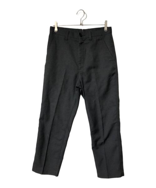 COMME des GARCONS JUNYA WATANABE MAN（コム デ ギャルソン ジュンヤ ワタナベ マン）COMME des GARCONS JUNYA WATANABE MAN (コム デ ギャルソン ジュンヤ ワタナベ マン) ポリウール センタープレス スラックス グレー サイズ:Ｓの古着・服飾アイテム