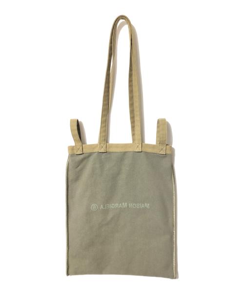 MM6 Maison Margiela（エムエムシックスメゾンマルジェラ）MM6 Maison Margiela (エムエムシックス メゾンマルジェラ) BERLIN BAG/4ハンドルトートバッグ オリーブの古着・服飾アイテム