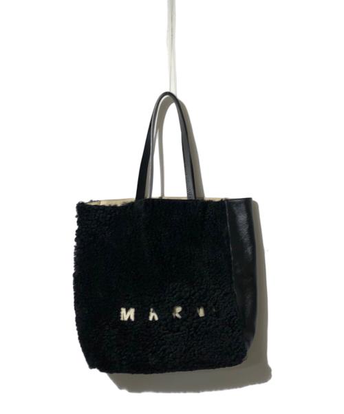 MARNI（マルニ）MARNI (マルニ) MUSEO SOFT LARGE TOTE ブラックの古着・服飾アイテム