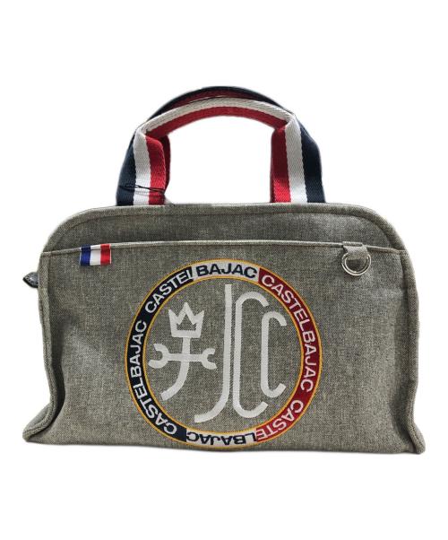 CASTELBAJAC（カステルバジャック）CASTELBAJAC (カステルバジャック) リッツ ミニボストンバッグ グレー 未使用品の古着・服飾アイテム