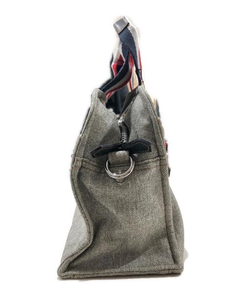 CASTELBAJAC（カステルバジャック）CASTELBAJAC (カステルバジャック) リッツ ミニボストンバッグ グレー 未使用品の古着・服飾アイテム