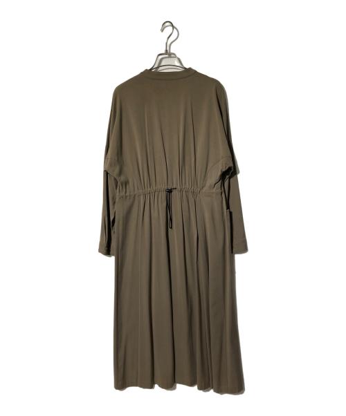 NEMIKA（ネミカ）NEMIKA (ネミカ) スキッパー シャツ ワンピース ブラウン サイズ:7の古着・服飾アイテム