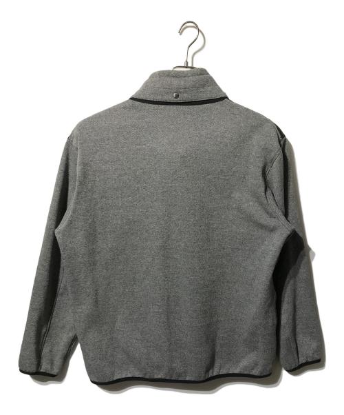 TAKEO KIKUCHI（タケオキクチ）TAKEO KIKUCHI (タケオキクチ) 切替ジャケット/ハイネックジャケット グレー×ブラック サイズ:33の古着・服飾アイテム