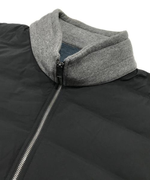 TAKEO KIKUCHI（タケオキクチ）TAKEO KIKUCHI (タケオキクチ) 切替ジャケット/ハイネックジャケット グレー×ブラック サイズ:33の古着・服飾アイテム