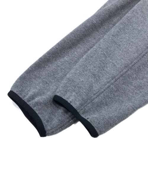 TAKEO KIKUCHI（タケオキクチ）TAKEO KIKUCHI (タケオキクチ) 切替ジャケット/ハイネックジャケット グレー×ブラック サイズ:33の古着・服飾アイテム