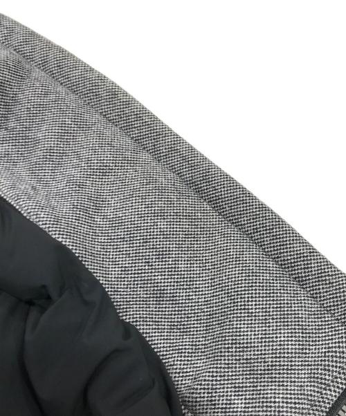 TAKEO KIKUCHI（タケオキクチ）TAKEO KIKUCHI (タケオキクチ) 切替ジャケット/ハイネックジャケット グレー×ブラック サイズ:33の古着・服飾アイテム