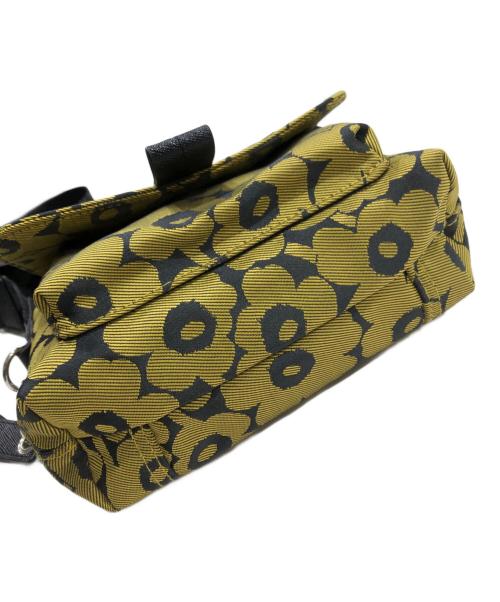 marimekko（マリメッコ）marimekko (マリメッコ) ショルダーバッグ/Mini Messenger Unikko ベージュの古着・服飾アイテム