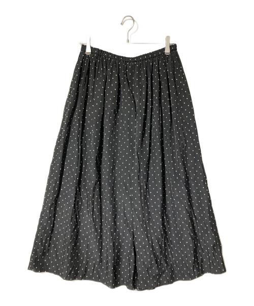 BEARDSLEY（ビアズリー）BEARDSLEY (ビアズリー) シワシフォンギャザーパンツ ブラック サイズ:2の古着・服飾アイテム