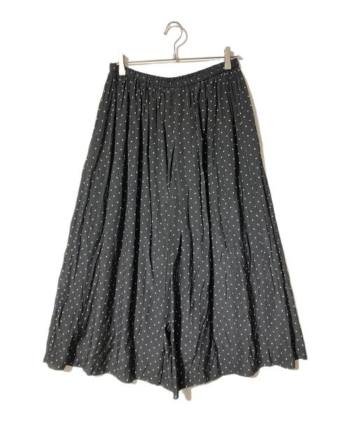 BEARDSLEY（ビアズリー）BEARDSLEY (ビアズリー) シワシフォンギャザーパンツ ブラック サイズ:2の古着・服飾アイテム