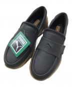 PUMAプーマ）の古着「LOAFYR WNS PUMA BLACK-GUM」｜ブラック