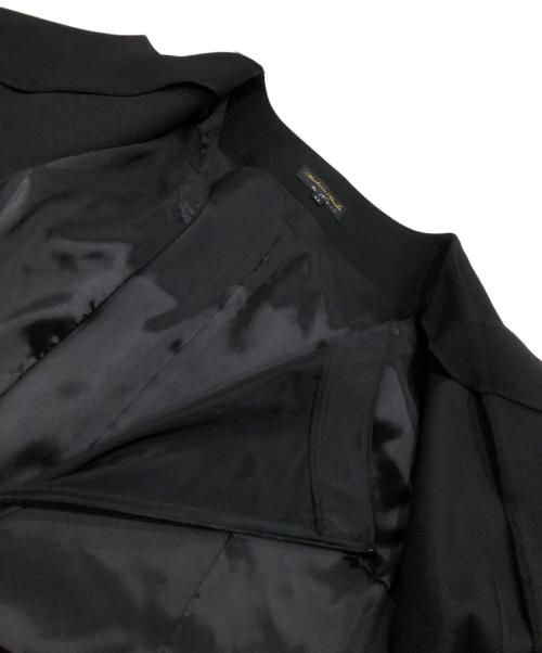 Madame Hiroko（マダム ヒロコ）Madame Hiroko (マダム ヒロコ) N・U・I・T (ニュイ) ブラックフォーマル ウォッシャブル ストレッチアンサンブル ブラック サイズ:11の古着・服飾アイテム