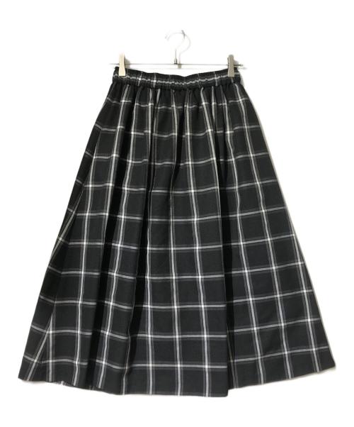 休日と詩（キュウジツトウタ）休日と詩 (キュウジツトウタ) ポワロスカート ブラック サイズ:表記なしの古着・服飾アイテム