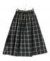 休日と詩（キュウジツトウタ）の古着「ポワロスカート」｜ブラック