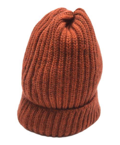 Needles（ニードルズ）Needles (ニードルズ) ニット帽/Watch Cap - Merino Wool オレンジの古着・服飾アイテム