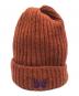 Needles（ニードルズ）の古着「ニット帽/Watch Cap - Merino Wool」｜オレンジ