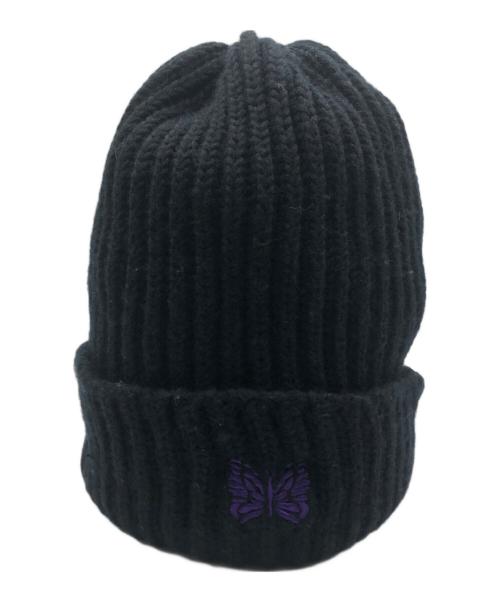 Needles（ニードルズ）Needles (ニードルズ) ニット帽/Watch Cap - Merino Wool ブラックの古着・服飾アイテム