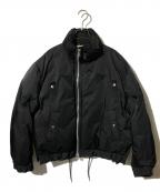 sacaiサカイ）の古着「ハイネック ダブルジップ パテッド ブルゾン/Padded Blouson」｜ブラック
