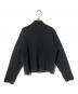 KENZO (ケンゾー) Leather switching knit jacket ブラック サイズ:F：22000円