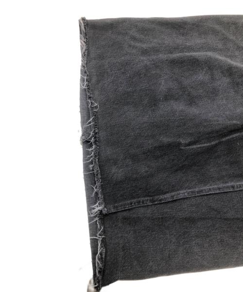 MM6 Maison Margiela（エムエムシックスメゾンマルジェラ）MM6 Maison Margiela (エムエムシックス メゾンマルジェラ) ジャストウォッシュデニムスカートロングスカート ブラック サイズ:40の古着・服飾アイテム