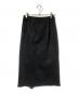 MM6 Maison Margiela (エムエムシックス メゾンマルジェラ) ジャストウォッシュデニムスカートロングスカート ブラック サイズ:40：15000円