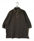 TOMORROW LANDトゥモローランド）の古着「ポロシャツ」｜ブラウン