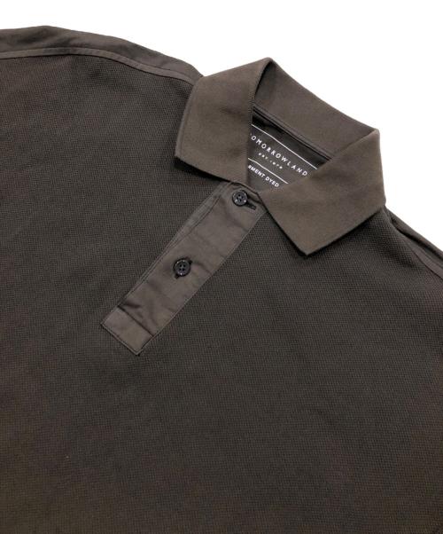 TOMORROW LAND（トゥモローランド）TOMORROW LAND (トゥモローランド) ポロシャツ ブラウン サイズ:Ｓの古着・服飾アイテム