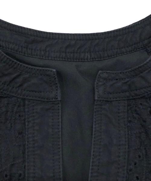 willfully（ウィルフリー）willfully (ウィルフリー) patchwork cotton lace kaftan OP ブラック サイズ:FREEの古着・服飾アイテム