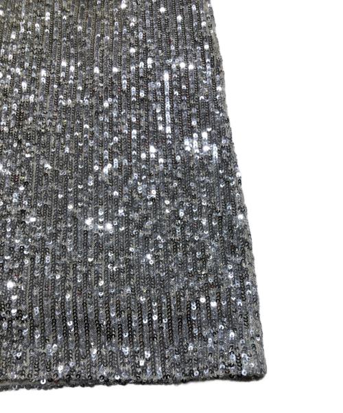 BAUM UND PFERDGARTEN（バウムウンドヘルガーデン）BAUM UND PFERDGARTEN (バウムウンドヘルガーデン) スパンコールスカート シルバー サイズ:Sの古着・服飾アイテム