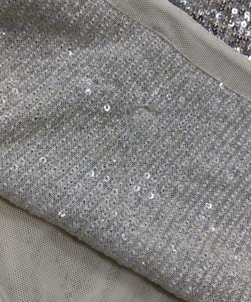 BAUM UND PFERDGARTEN（バウムウンドヘルガーデン）BAUM UND PFERDGARTEN (バウムウンドヘルガーデン) スパンコールスカート シルバー サイズ:Sの古着・服飾アイテム