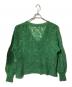 Mame Kurogouchi (マメクロゴウチ) Botanical Pattern Knitted Lame Cardigan グリーン サイズ:1：16000円