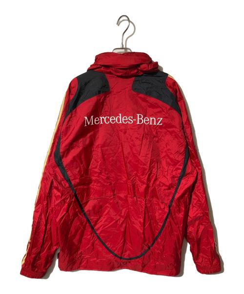 adidas（アディダス）adidas (アディダス) ナイロンジャケット レッド サイズ:Lの古着・服飾アイテム