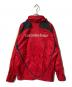 adidas (アディダス) ナイロンジャケット レッド サイズ:L：6000円