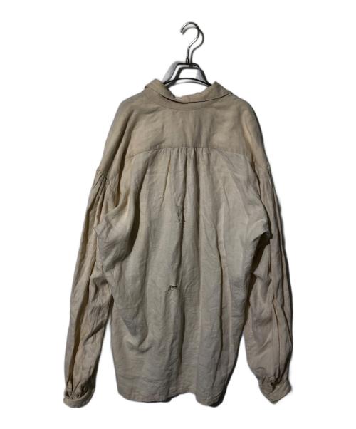 USED（ユーズド）USED (ユーズド) ヴィンテージシャツ ベージュ サイズ:ABOUT XLの古着・服飾アイテム